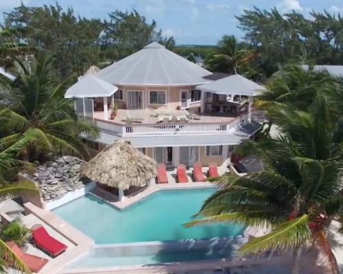 #Belize Beachfront Villa South of  San Pedro Town