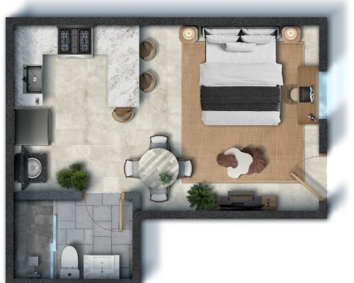 Sol Suites, 5 Miles North