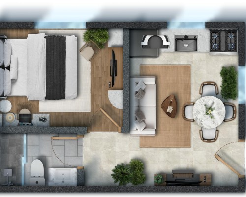 Sol Suites - 5 Miles North of San Pedro Town
