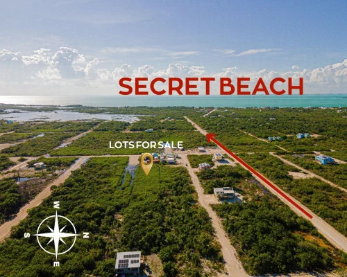 DOUBLE LARGE RESIDENTIAL LOTS - WEST CAYE, SECRET BEACH, SAN PEDRO, BELIZE
