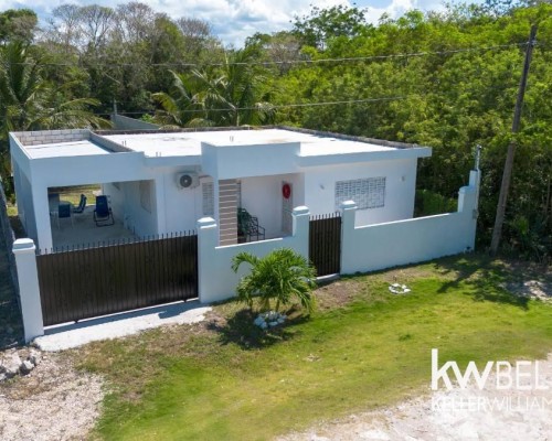 Turnkey Fully Furnished 3-Bedroom Concrete Home Corozal Town